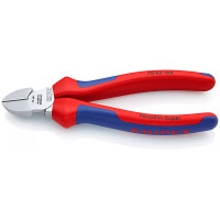 Кусачки боковые (бокорезы), Ø4,0мм, 160мм KNIPEX 70 05 160, хромированные