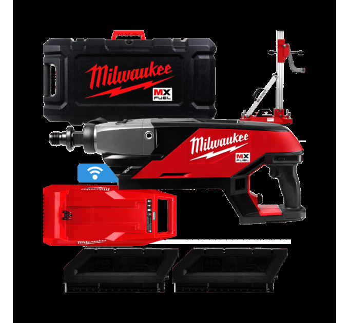Аккумуляторная установка алмазного сверления MX DCD150-302CKIT MILWAUKEE