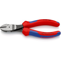 Кусачки боковые (бокорезы) особой мощности, Ø3,4мм, 160мм KNIPEX 74 02 160, фосфатированные