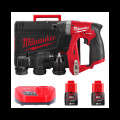 Дриль-шуруповерт акумуляторний безщітковий MILWAUKEE M12 FDDXKIT-202X,34Нм (4насадки+ЗУ+2Х2Ач+кейс)