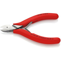 Кусачки боковые (бокорезы) для электроники, Ø1,3мм, 115мм KNIPEX 77 21 115 N, полированные
