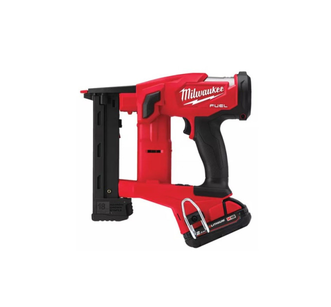 Степлер скобозабивной аккумуляторный зауженный бесщеточный MILWAUKEE M18 FNCS18GS-202X