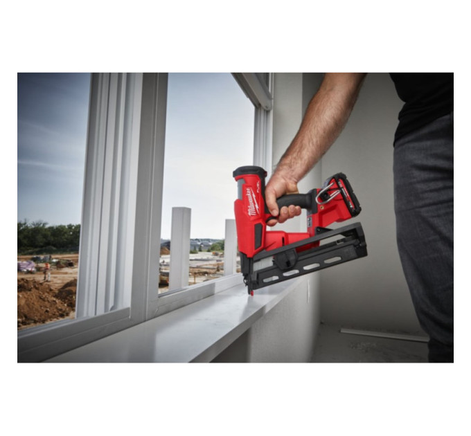 Пистолет гвоздезабивной аккумуляторный бесщёточный MILWAUKEE M18 FN16GA-0X (32-64мм)(каркас, HDкейс)