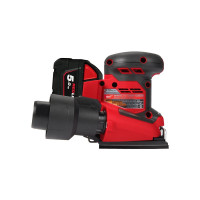 Шліфмашина вібраційна акумуляторна MILWAUKEE M18 BQSS-502B (ЗУ+2акк.Х5Ач+сумка) Шліфмашина вібраційна акумуляторна MILWAUKEE M18 BQSS-502B (ЗУ+2акк.Х5Ач+сумка)
