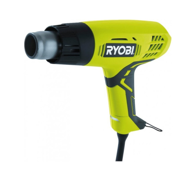 Фен строительный RYOBI EHG2000, 2000Вт, 250/500 л/мин, 400/600°С, 0.7кг