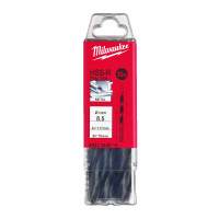 Сверло по металлу HSS-R MILWAUKEE, DIN338, Ø8,5х117х75мм, (10шт)