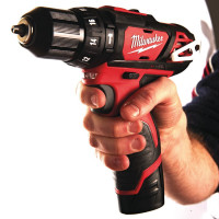 Дриль-шуруповерт акумуляторна ударна MILWAUKEE M12 BPD-0 (30Нм)(каркас)