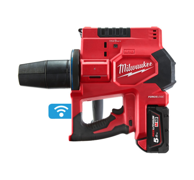 Інструмент розширювальний акумуляторний UPONOR Q&E, MILWAUKEE M18 ONEBLPXPL-502C (ЗП+2ак.Х5Ач, кейс)