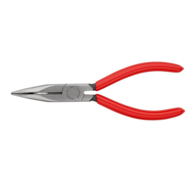 Круглогубцы плоские с режущими кромками, угол 40 °, Ø2,5мм, 160мм KNIPEX 25 21 160, фосфатированные