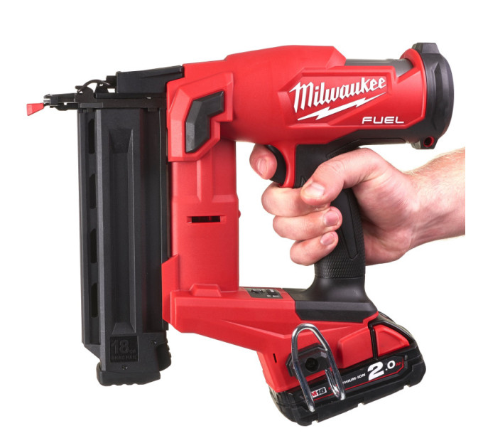 Пистолет гвоздезабивной аккумуляторный бесщёточный MILWAUKEE M18 FN18GS-0X (16-54мм)(каркас+HDкейс)