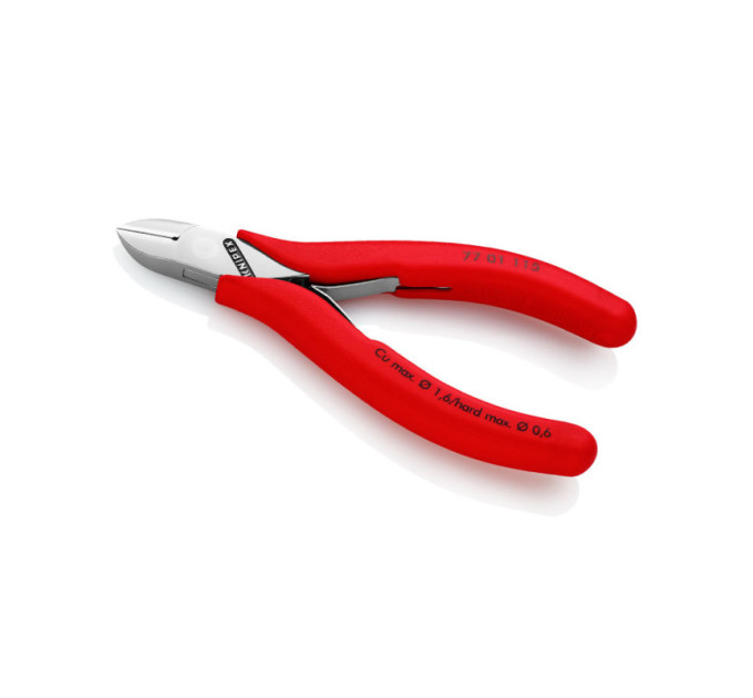 Кусачки бокові для електроніки KNIPEX 77 01 115