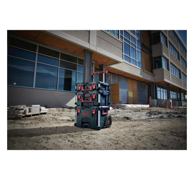 Ящик для інструментів на колесах PACKOUT MILWAUKEE TROLLEY BOX (560x410x650мм)
