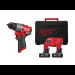 Дриль-шуруповерт акумуляторна безщіткова ударна MILWAUKEE M12 FPD2-402X (45Нм) (ЗУ+2Х4Ач+HDкейс)