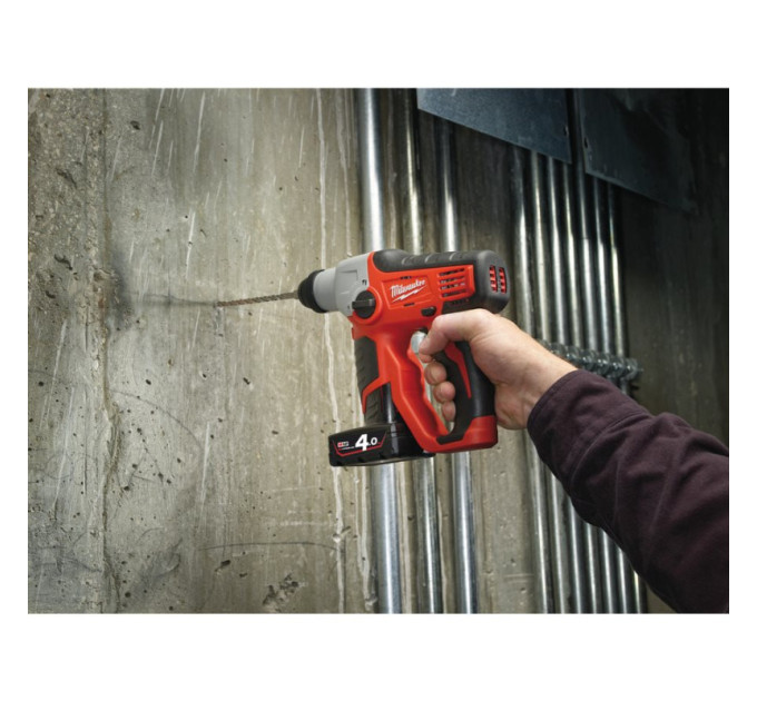 Перфоратор аккумуляторный SDS-PLUS MILWAUKEE M12 H-0 (0,9Дж)(каркас)