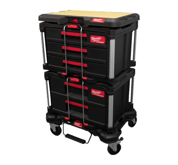 Набір ящиків для інструментів PACKOUT MILWAUKEE, набір №4 4932472128/4932472129/4932472130/4932471068