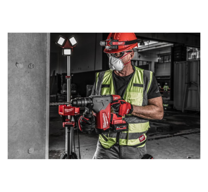 Перфоратор акумуляторний безщітковий SDS-PLUS MILWAUKEE M18 ONEFHPX-0X (5,0Дж) (каркас+HDкейс)