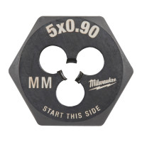 Плашка шестигранная MILWAUKEE, М5-0,9мм