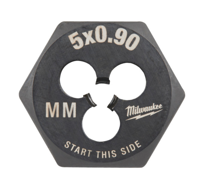 Плашка шестигранная MILWAUKEE, М5-0,9мм