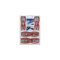 Набор щипцов прецизионных для стопорных колец KNIPEX 00 20 04 SB, (8шт) Набор щипцов прецизионных для стопорных колец KNIPEX 00 20 04 SB, (8шт)