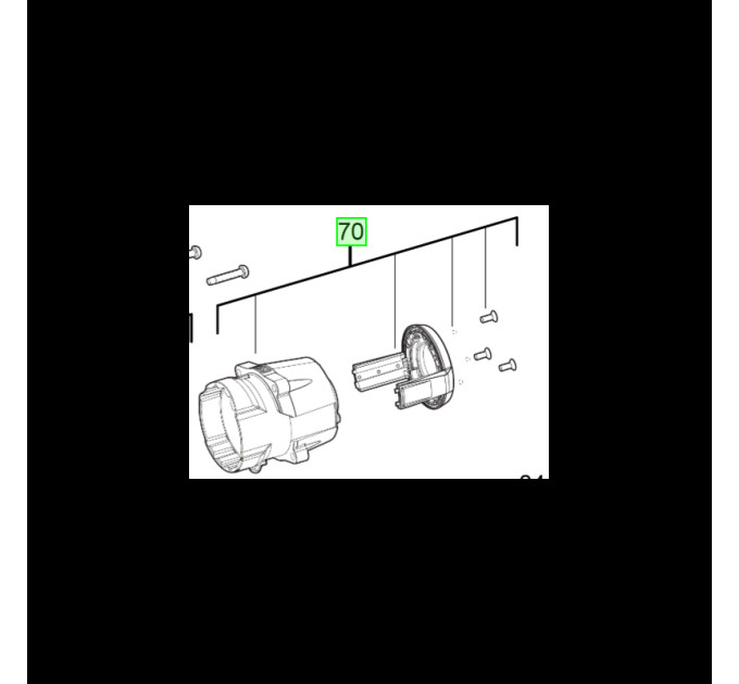 Корпус редуктора/Milwaukee M18 FMTIW2P12