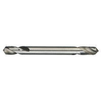 Свердло по металу HSS-G MILWAUKEE, DIN 1412 C, Ø2,5х43х10мм, двухстороннее, (10шт)