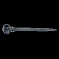 Ключ трещоточный силовой с двойной головкой 21*23mm(BLACK)