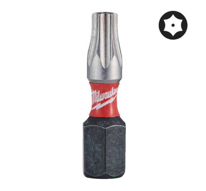 Біта SHOCKWAVE MILWAUKEE, TX BO20, 25мм, (2шт)