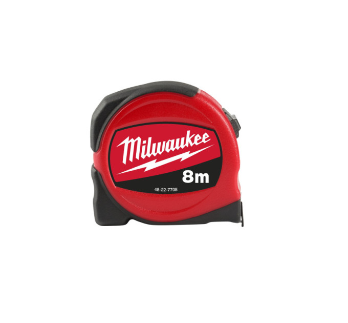Рулетка SLIMLINE MILWAUKEE, 8м (25мм), (заміна на 4932498785)