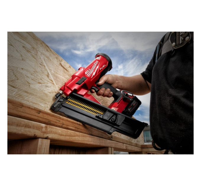 Пистолет гвоздезабивной аккумуляторный бесщёточный MILWAUKEE M18 FFN21-0C (50-90мм) (каркас)