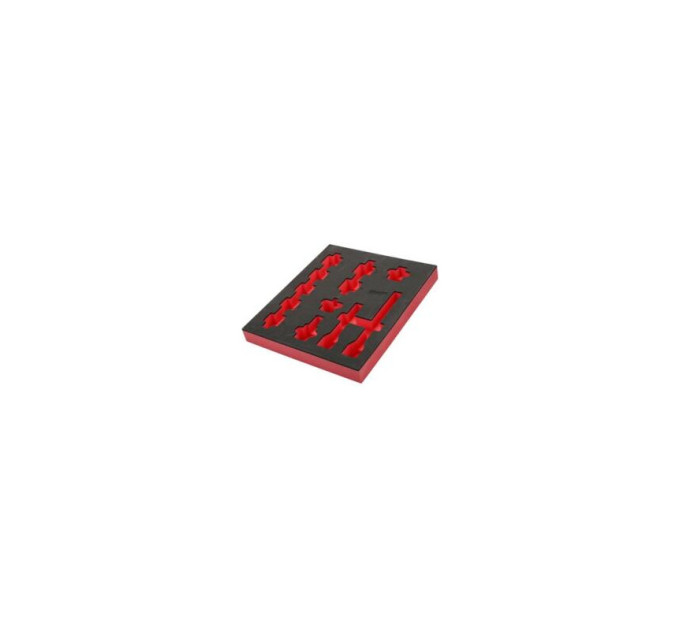 Пінне вкладення з ложементом для головок ShW 3/4" STD, (12шт) для шаф металевих MILWAUKEE