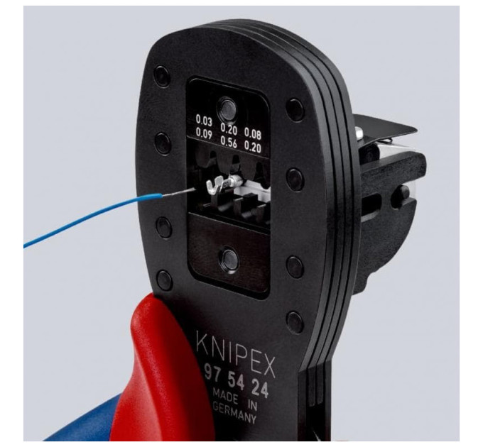 Обжимные клещи для миниатюрных штекеров KNIPEX 97 54 27
