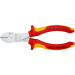 Кусачки боковые (бокорезы) особой мощности, Ø3,4мм, 160мм VDE KNIPEX 74 06 160 SB, хромированные