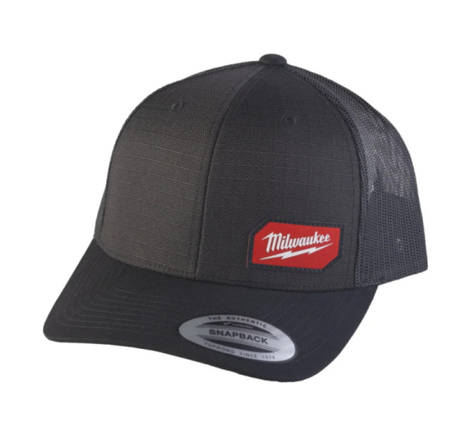 Бейсболка Snapback MILWAUKEE, чорна, ONE-SIZE