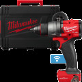 Дриль-шуруповерт акумуляторна безщіткова ударна MILWAUKEE M18 ONEPD3-0X (158Нм) (каркас+HDкейс)
