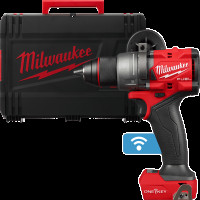 Дриль-шуруповерт акумуляторна безщіткова ударна MILWAUKEE M18 ONEPD3-0X (158Нм) (каркас+HDкейс)