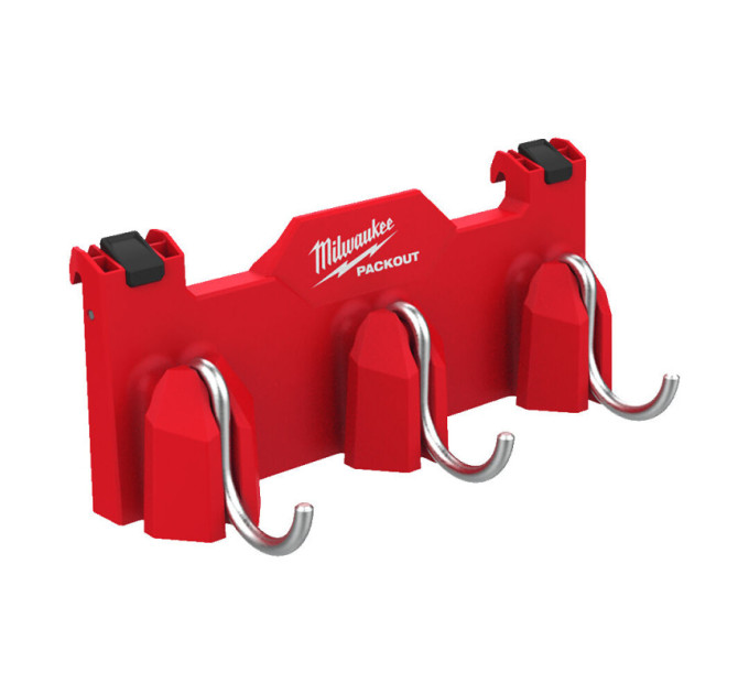 Держатель боковой для кейсов PACKOUT™ MILWAUKEE с крючками
