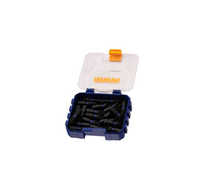 Бита IMPACT PRO 1/4"/25мм PZ2 20шт, IRWIN