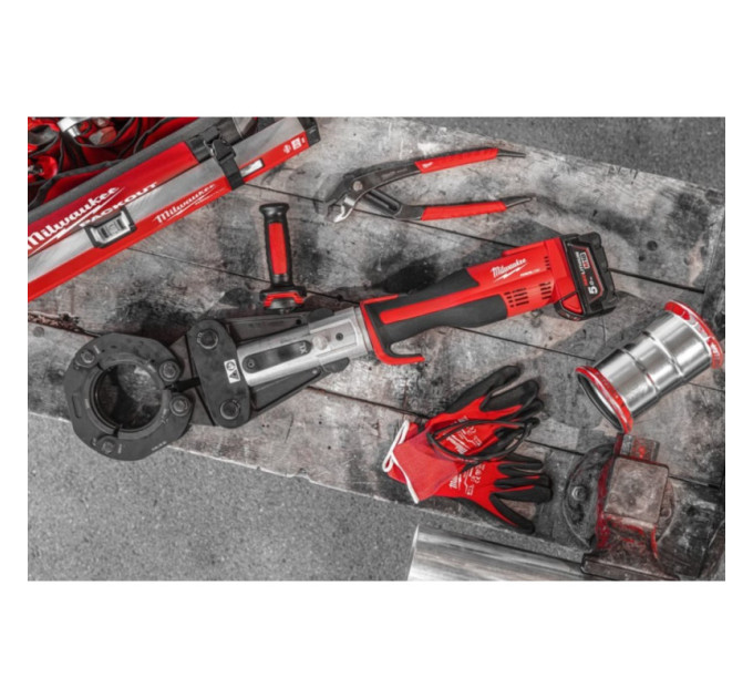 Обтискач гідравлічний акумуляторний для труб MILWAUKEE M18 BLHPTXL-502C (ЗУ+2Х5Ач+кейс)