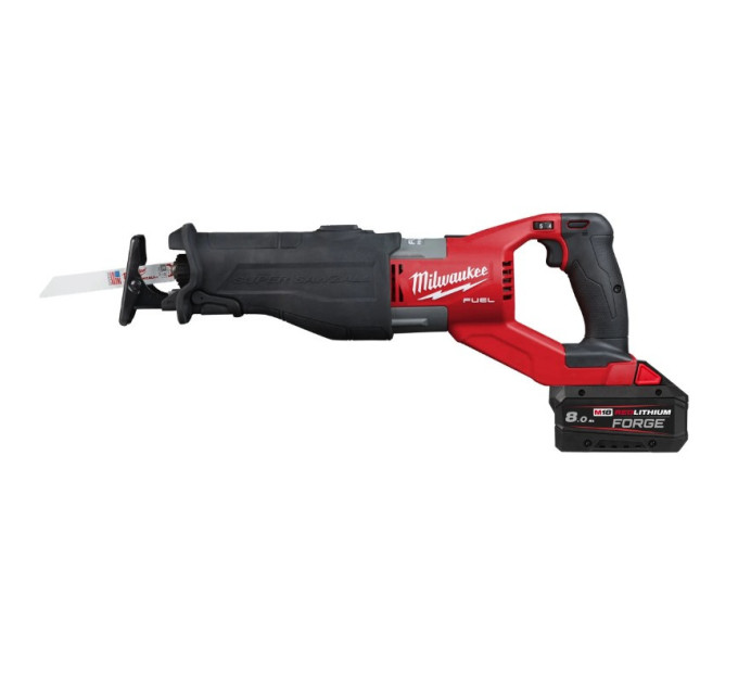 Пила сабельная аккумуляторная бесщёточная MILWAUKEE M18 FSX-801C (ЗУ+1акк.Х8Ач+кейс) FORGE™