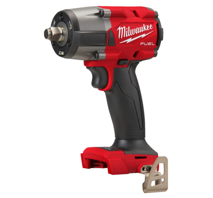 Гайковерт аккумуляторный бесщёточный MILWAUKEE 1/2" (881 Нм) M18 FMTIW2F12-0, с кольцом(каркас)