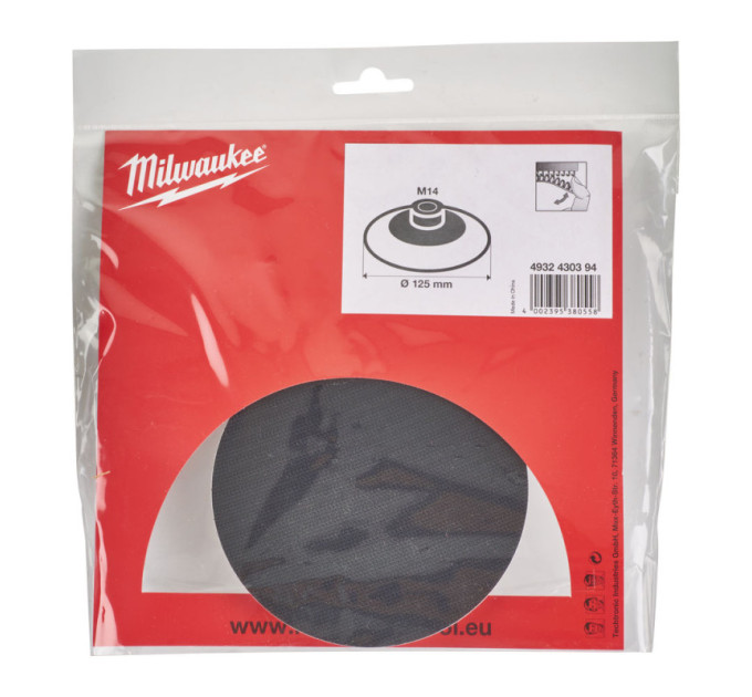 Платформа для полірування MILWAUKEE М14, Ø125мм