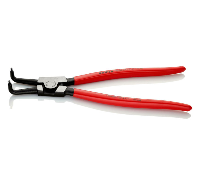 Щипцы для наружных стопорных колец загнутые 90°, Ø85-140мм KNIPEX 46 21 A41 SB, Ø3,2мм фосфат
