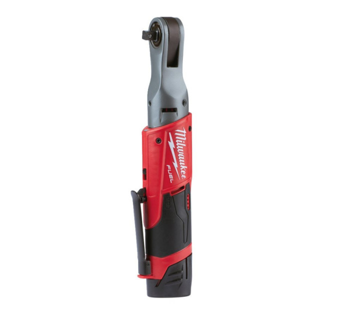 Трещітка акумуляторна компактна безщіткова MILWAUKEE 3/8" (75 Нм) M12 FIR38-201B(ЗУ+1Х2Ач+сумка)