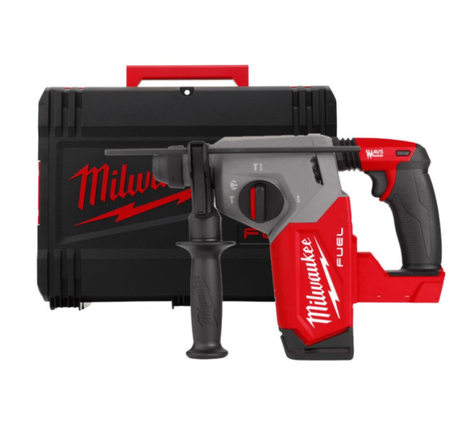 Перфоратор аккумуляторный бесщёточный SDS-PLUS MILWAUKEE M18 FH-0X (2,5Дж) (каркас+HDкейс)