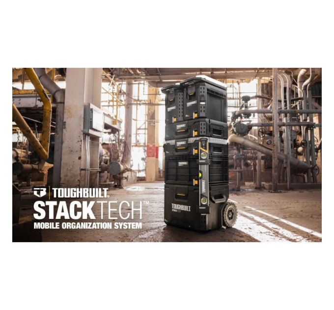 Набор ящиков для инструментов TOUGHBUILT TB-B1S3-B-70R StackTech (3шт)