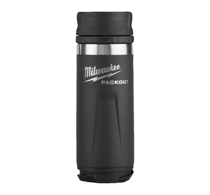 Термочашка PACKOUT MILWAUKEE Sip Lid, 532мл чорна