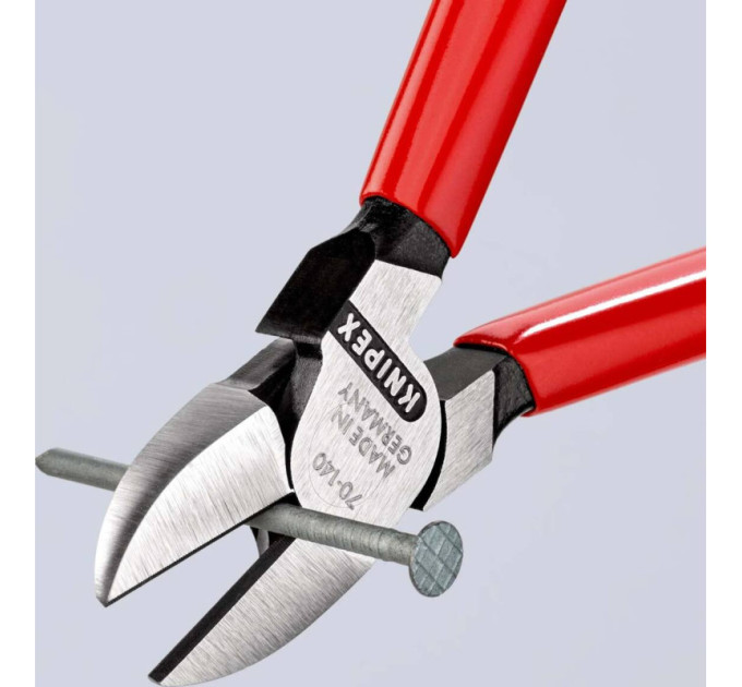 Кусачки боковые (бокорезы), Ø4,0мм, 140мм KNIPEX 70 01 140, фосфатированные