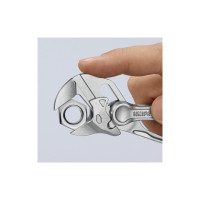 Клещи переставные-гаечный ключ, Ø21мм KNIPEX 86 04 100 XS, хромированные