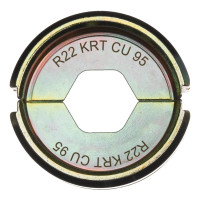 Матрица обжимная для кабелей и коннекторов MILWAUKEE, R22 KRT Cu 95