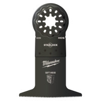 Полотно для мультитула STARLOCK MILWAUKEE, 65x42мм (дерево)